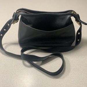 Coach black Legacy zip purse